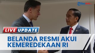 RESPON SINGKAT JOKOWI saat Belanda Akui Kemerdekaan Indonesia 17 Agustus 1945: Minta Masukan Menlu