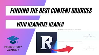 Finding High Quality Content With Readwise Reader