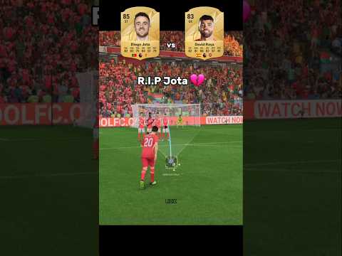 Diogo Jota Free Kick Challenge in FC 25 #fifa #eafc #fc25 #diogojota #eafc25 #football #shorts