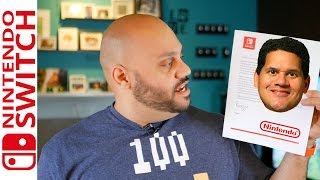 Nintendo's Reggie Sent Me a Letter about Nintendo Switch! [#NintendoSwitch]