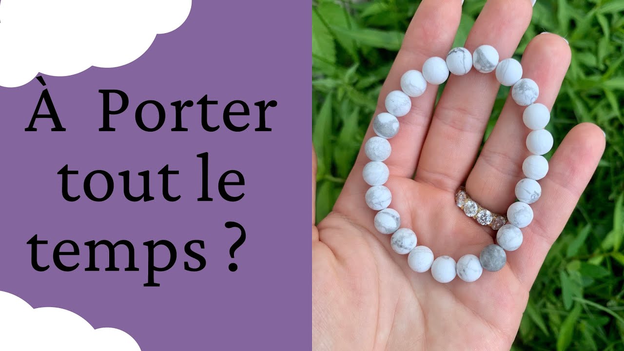 Bracelet en pierres naturelles : peut on le porter la nuit ou tout le temps en lithotherapie 