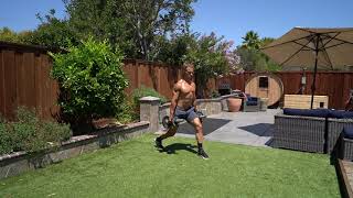 Dumbbell Suitcase Split Squat exercise video thumbnail