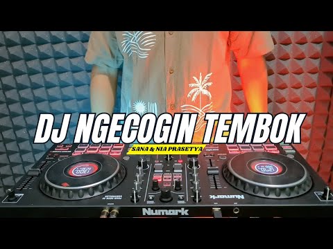 DJ NGECOGIN TEMBOK - Sana & Nia Prasetya Remix Bass Gler Terbaru 2025