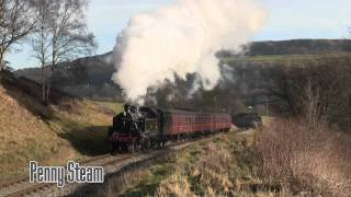 preview picture of video 'A Cold and Frosty day at Keighley & Worth Valley Railway'