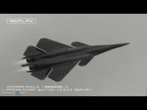Ace Combat 4 Easy Playthrough Mission 11 Escort