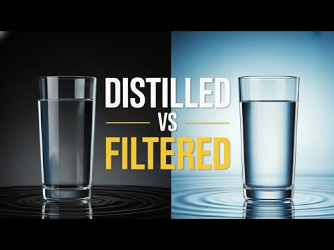 Distilled vs Filtered Water COMPARED | What is the Difference? 💧🤔