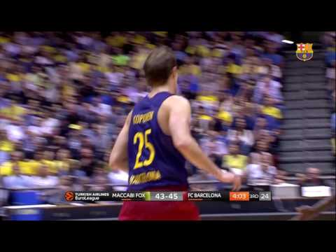 [HIGHLIGHTS] BASKET (Eurolliga): Maccabi - FC Barcelona Lassa (69-79)