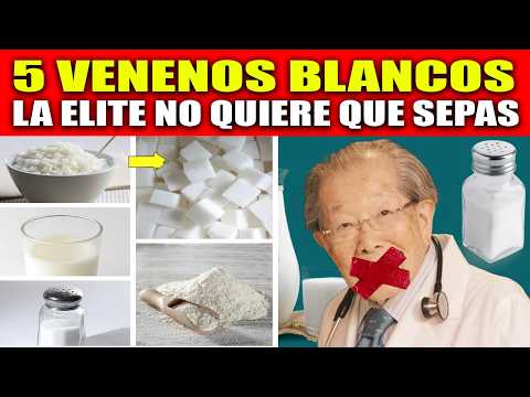 LOS 5 VENENOS BLANCOS MAS PELIGROSOS del Mundo - LA ELITE NO QUIERE QUE LO SEPAS