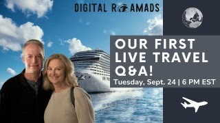 Ask Us Anything: Travel Hacks, Cruises & Budget Tips Live! 💼🛳️