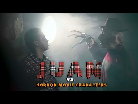 Juan Vs. Horror Movie Characters | David Lopez