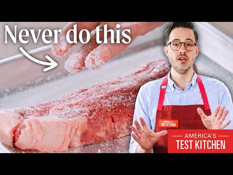 The Biggest Mistake Home Cooks Make When Salting Food | Think Like a Chef