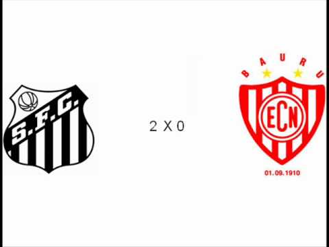 SANTOS 2 X 0 NOROESTE CAMPEONATO PAULISTA 2011