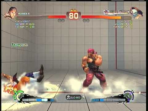 SSF4AE: Ryu (kokujin0807) vs. Vega (brokkenG)    SD