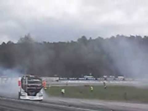 Tor Kielce i takie tam palenie gumy