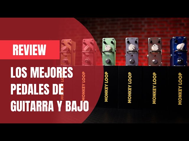 Vídeo relacionado con MONKEY LOOP ML-DD1 Digital Delay Pedal para Guitarra