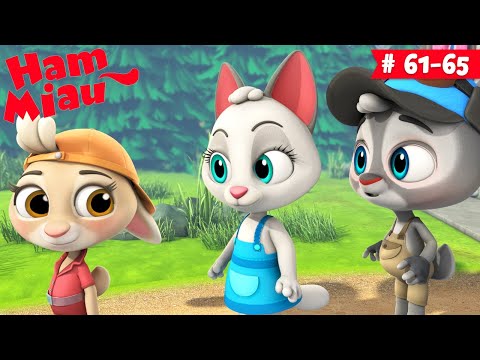 Ham Miau 🐶 ep. 61-65 🐱 Desene animate in romana - HeyKids