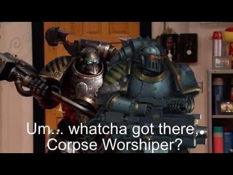 Iron Warriors and Blood Angels Have an Awkward Meeting | Warhammer 40K Meme Dub