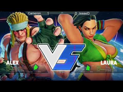 SFV ~ Cameron (Alex) vs JesseD (Ibuki/Laura)
