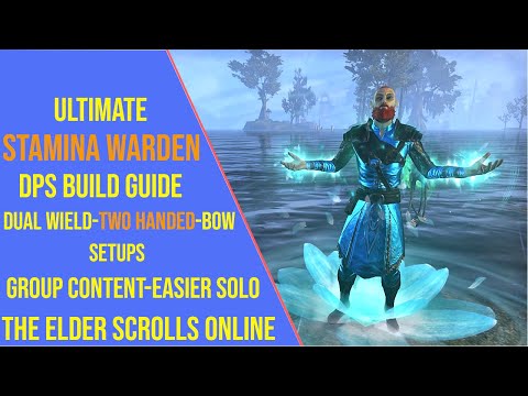Ultimate Stamina Warden DPS Build Guide for ESO Update 45