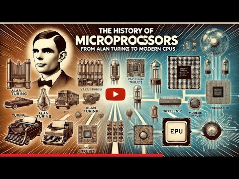 History of microprocessors ‐ From Alan Turing to recent CPU