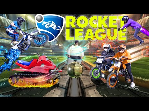 ROCKET LEAGUE SULLE PITBIKE