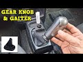 Gear Knob And Gaiter Removal And Refitting Nissan Note