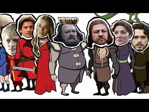 BIG MAP RECAP: Game of Thrones Season 1!