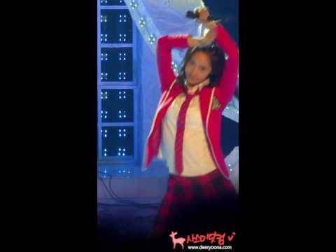 [Fancam] 100313 Yoona SNSD - Into The New World@recoding story show