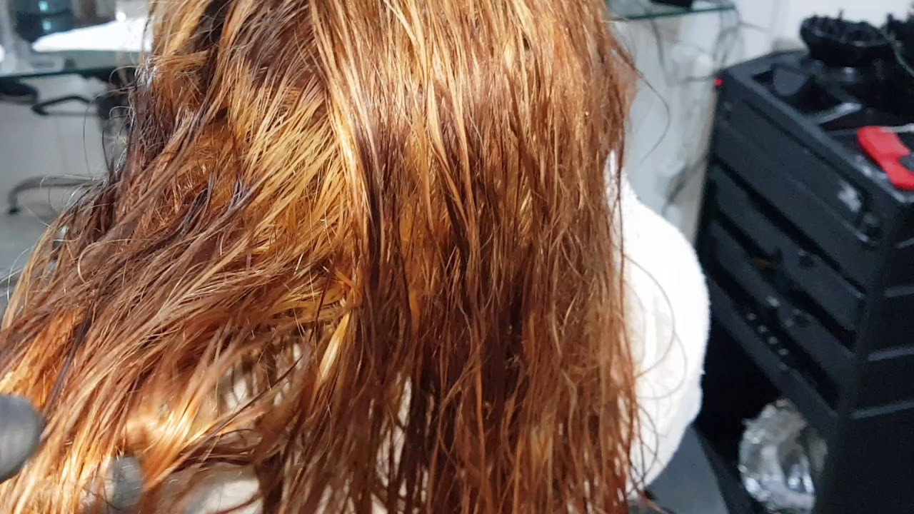 Decapag y color rubio claro dorado (parte 5)