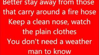 Bob Dylan-Subterranean Homesick Blues lyrics
