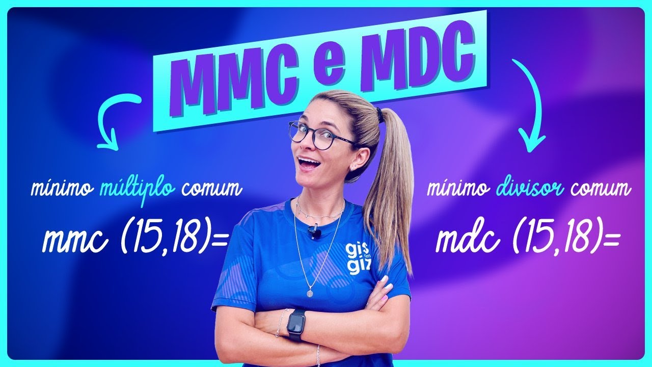 MÚLTIPLO COMUM e MÁXIMO DIVISOR COMUM | MMC e MDC - RESUMÃO -