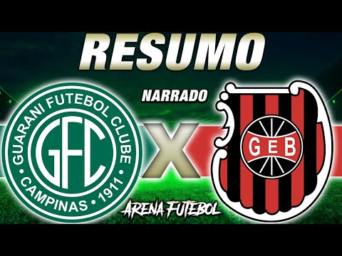 Guarani 2 x 0 Brasil de Pelotas na Série B do Campeonato Brasileiro