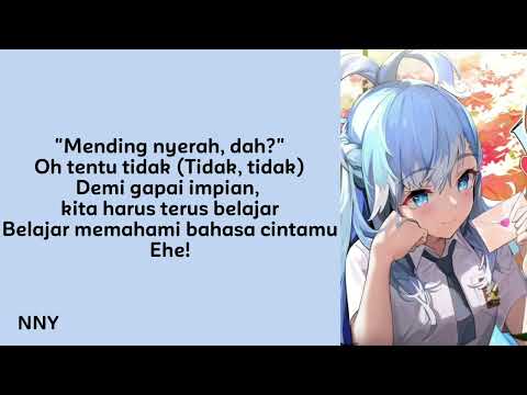 Lirik oh asmara (Kobo kanaeru)