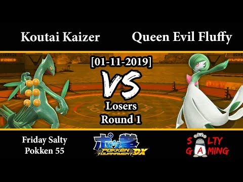 [2019-01-11] Pokkén - Koutai Kaizer (Sceptile) vs Queen Evil Fluffy (Gardevoir) LR1