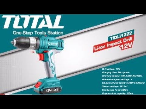 Миниатюра изображения товара Аккумуляторная дрель-шуруповерт TOTAL TIDLI1222