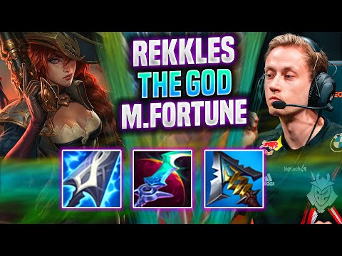 REKKLES IS A GOD WITH MISS FORTUNE! - KC Rekkles Plays Miss Fortune ADC vs Ezreal! | Season 2022