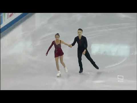 PAIRS SP GROUP 1 WARM UP SKATE CANADA 2019