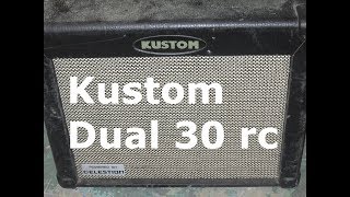 Video thumbnail for Kustom Dual 30rc by hovercraft Artifact