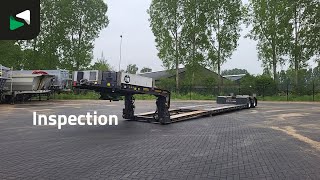 Semi-remorque porte-engins K&auml;ssbohrer LB2 Extendable 390cm Gooseneck Steering | Image 4 - Autoline