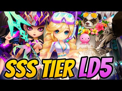 This Player always Picks the same FIVE SSS LnD's- Summoners War