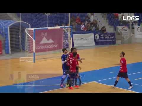 Gol Araça (1-4) Palma Futsal - Osasuna Magna. J24, 1Div. LNFS