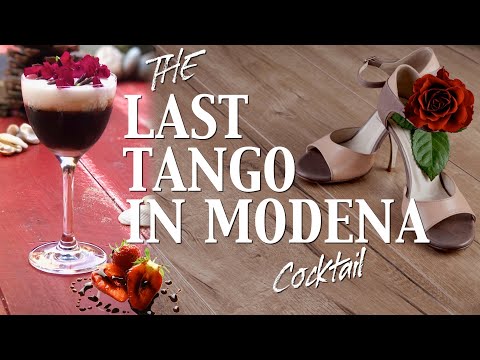 A Sultry Strawberry & Gin Cocktail With a Whisper of Balsamic & Elderflower |  LAST TANGO IN MODENA
