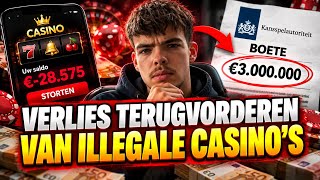 VERLIES TERUG KRIJGEN VAN ILLEGALE CASINOS?!?🤯