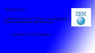 Download the video "Correlation Analysis in IBM SPSS | Step-by-Step Tutorial for Beginners"