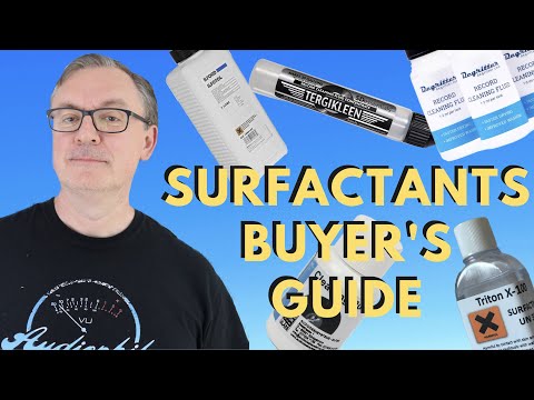 SURFACTANT: VINYL CLEANING BUYER’S GUIDE. ONCE YOU USE IT ON YOUR VINYL, YOU AIN'T GOING BACK!