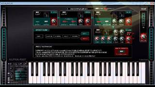 Video thumbnail for Synthesizer TubeOhm ALPHA-RAY 4free by Andre' Laska