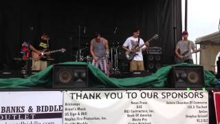 Simple Jack performs Remission at the Miromar fireworks sho