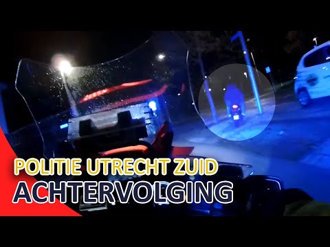 Achtervolging op de motor | Politie Utrecht Zuid |