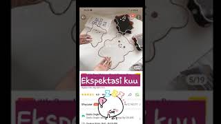Download lagu Little bear make up brush storage .. Barang unik shopee check #shorts mp3