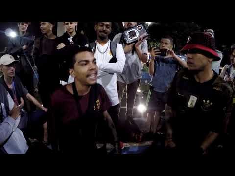 Caos (GO) Vs Lauzinho - 1ª Fase-  Rap Df Vlogs/Batalha do Relógio 2018